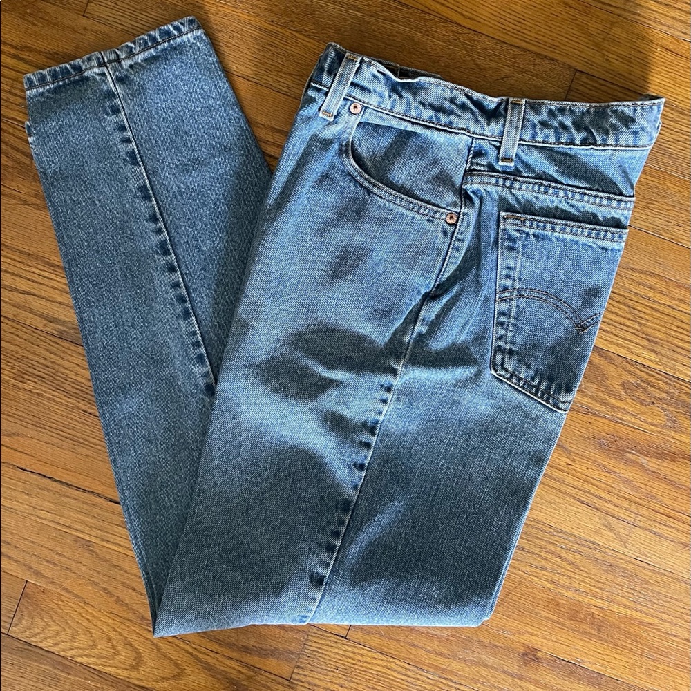 Wranglers 550 Denim Blue Jeans Size 16 Lik…